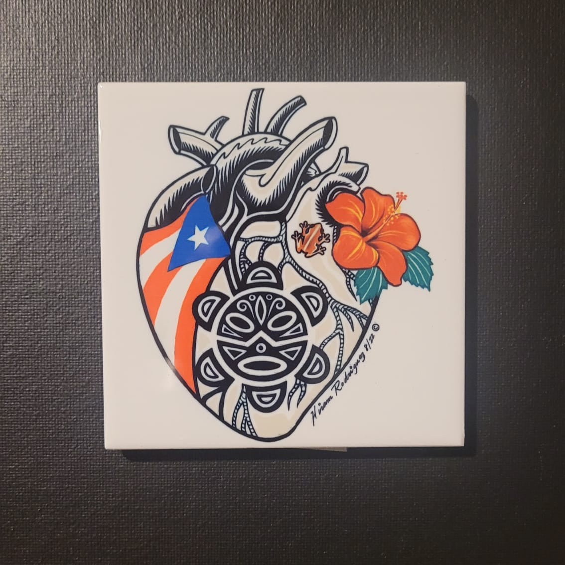 Taino Heart Coaster