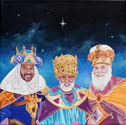 3 Kings (Canvas Print)