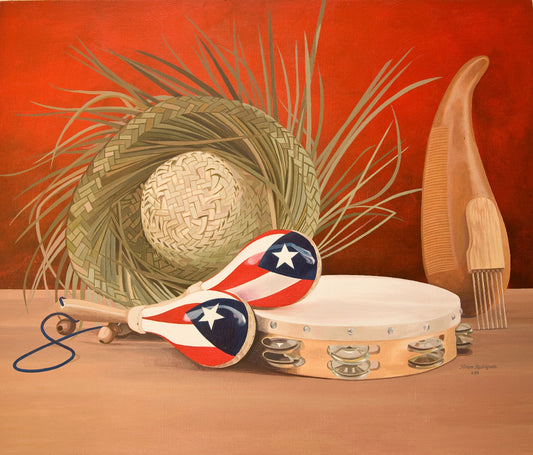 Boricua Rhythm (Canvas Print)