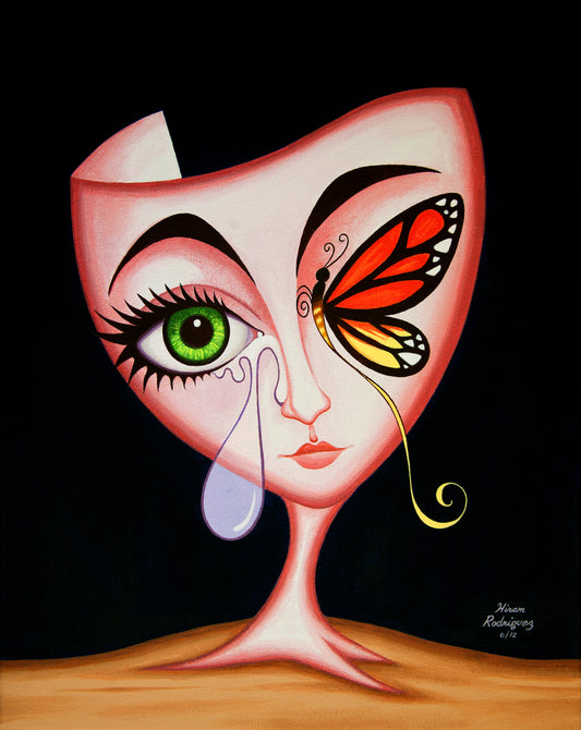Tears of Beauty (Canvas Print)