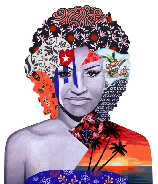 Celia Cruz (Canvas Print)