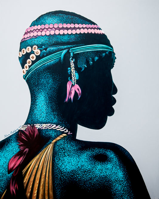 Shades of Africa (Canvas Print)