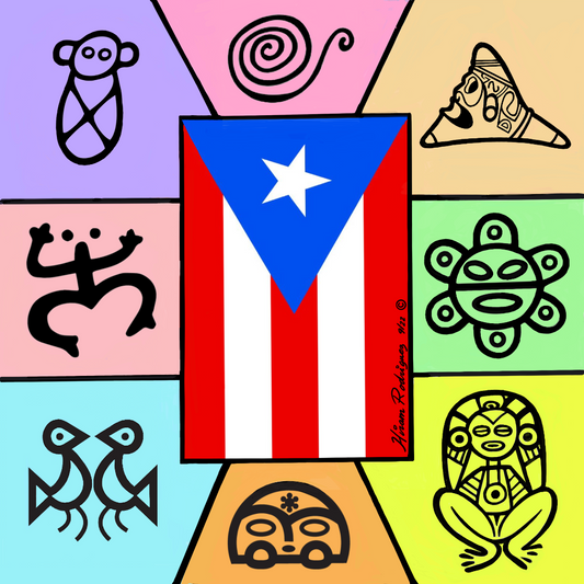 Taino Family (Canvas Print)