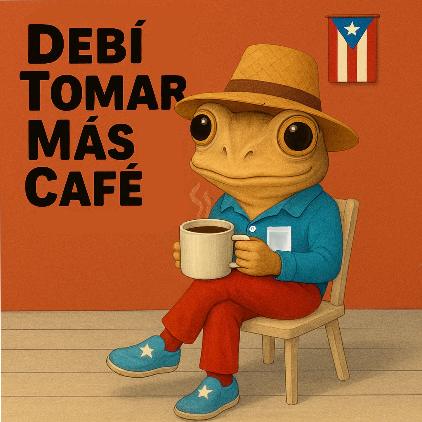 Debi Tomar Mas Cafe Coaster