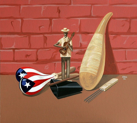 Boricua Rhythm Coaster