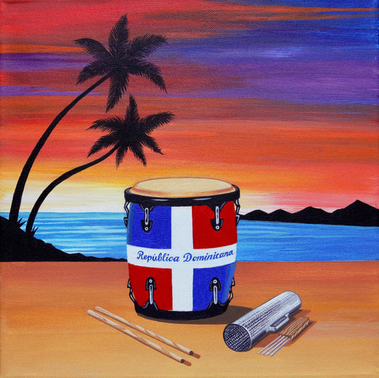 Dominican Rhythm (Canvas Print)